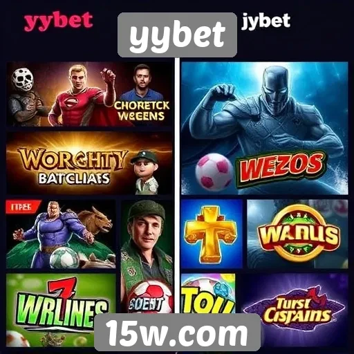 Comparativo de jogos disponíveis no yybet